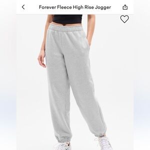 Athleta Forever Fleece Gray Sweatpants